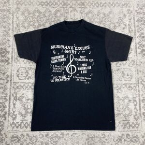 Musicians Excuse T Shirt Instrument Needs Tuning Single Stitch Men’s Size Medium